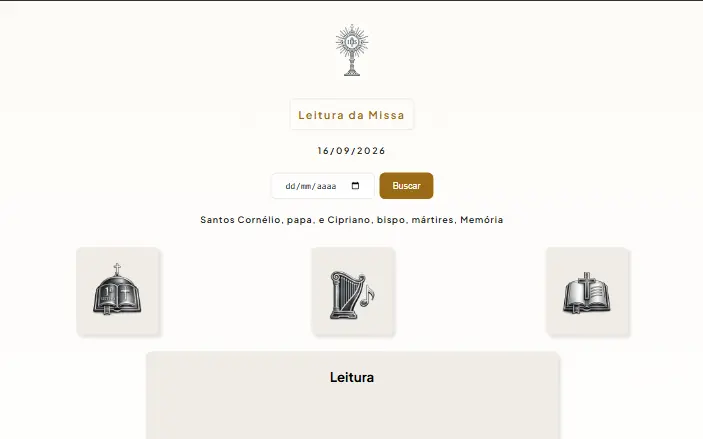 app web leitura da missa